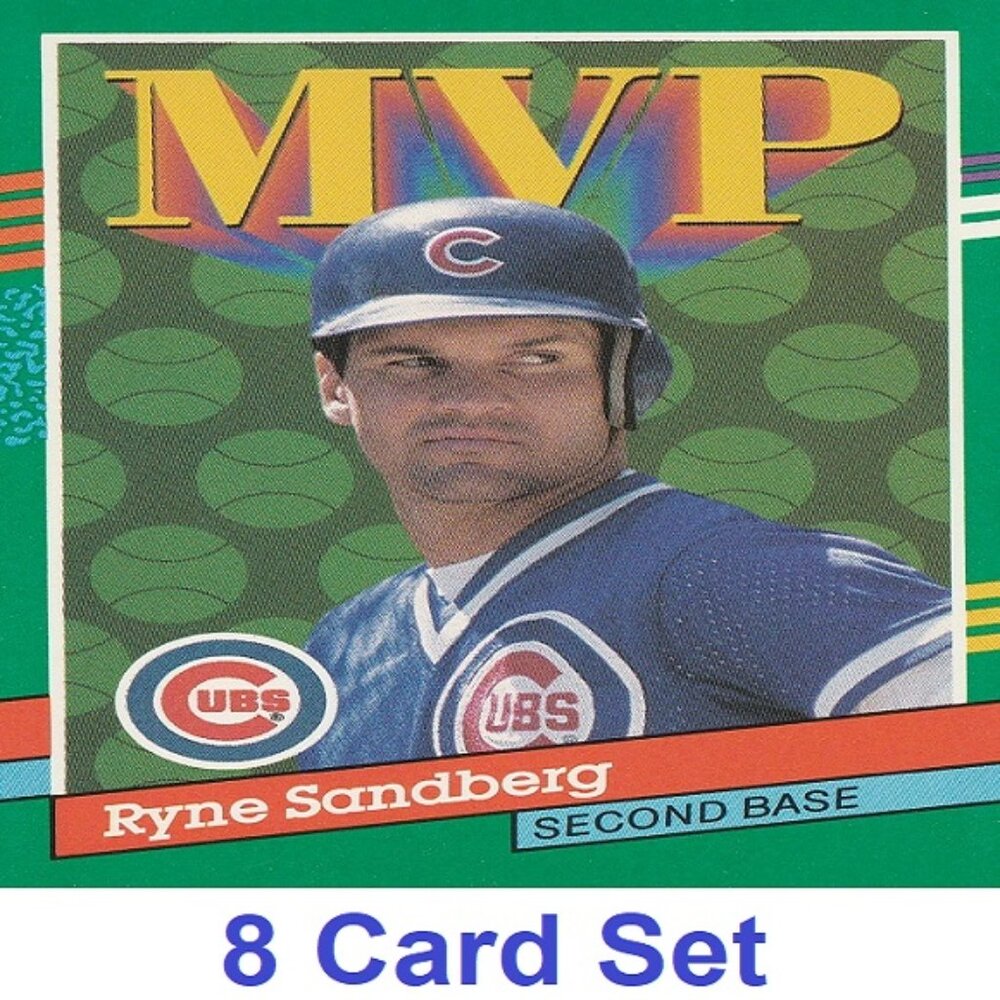 Ryne Sandberg Baseball Card Collection